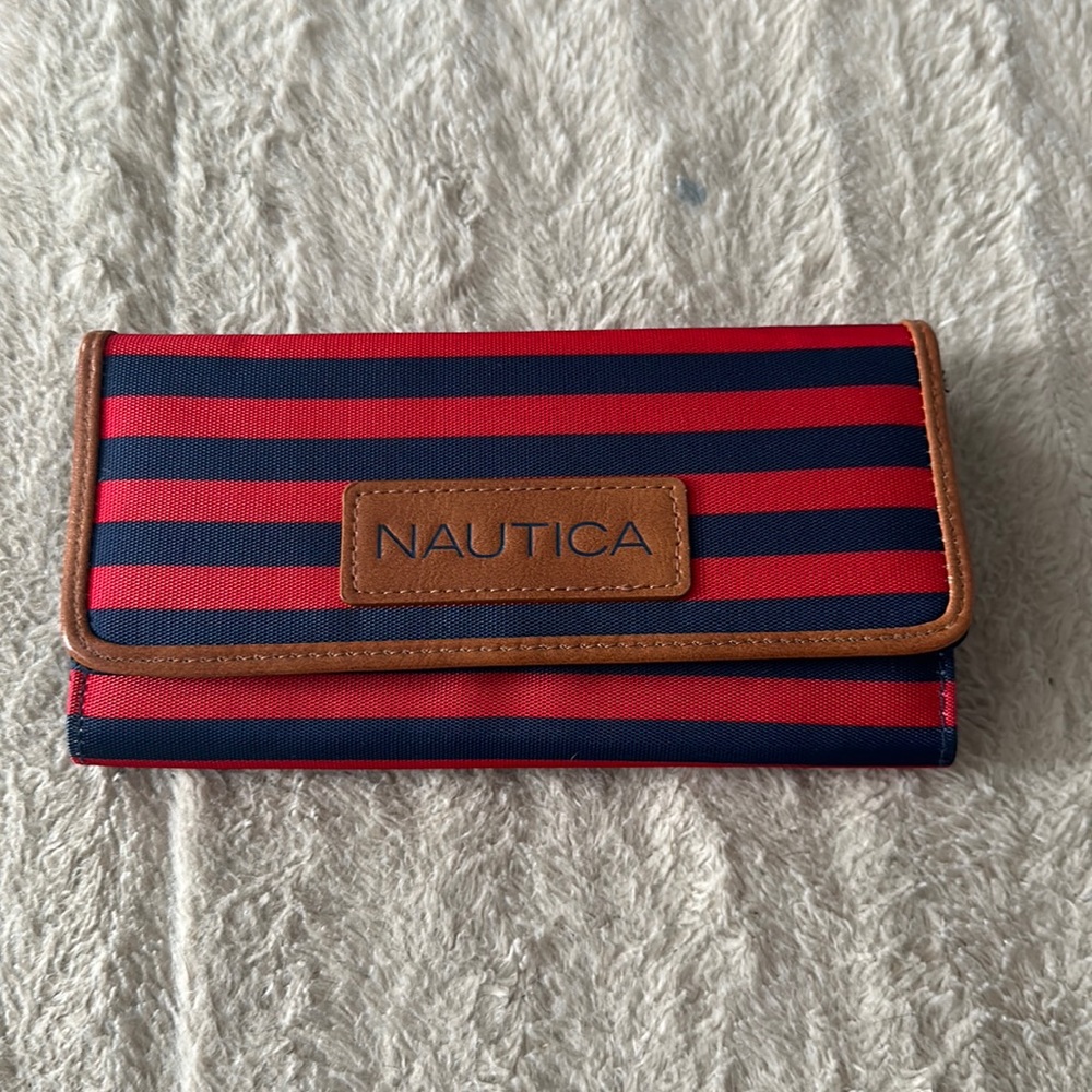 Striped Nautica wallet